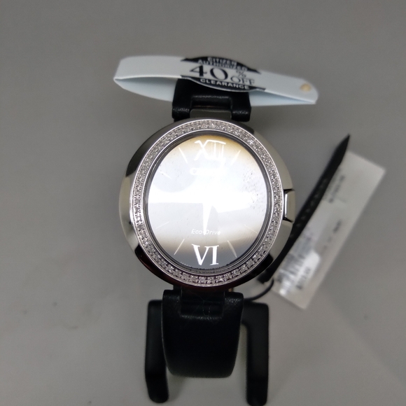 Womens Citizen Watch Ecodrive Diamond Bezel - Picture 3 of 7